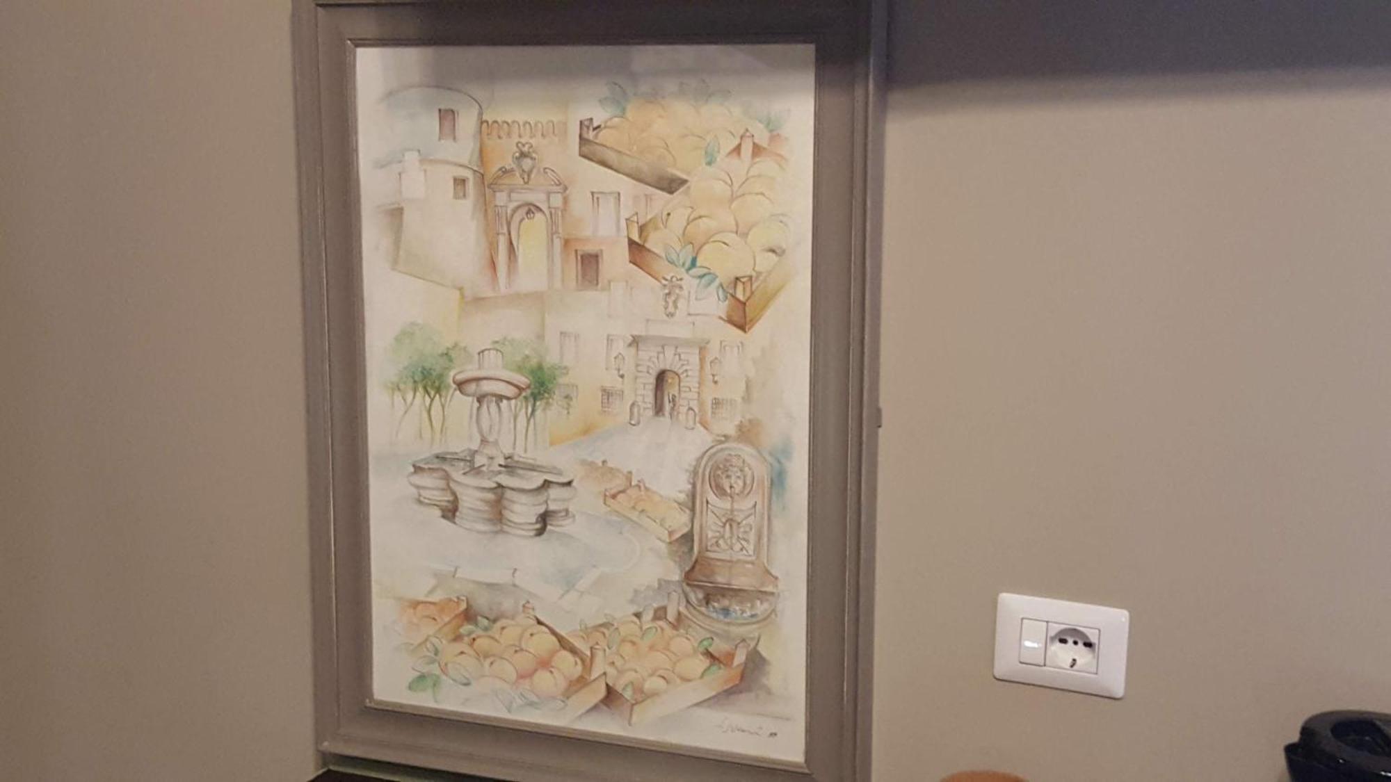 Il Nido Del Falco Castel Gandolfo Ruang foto